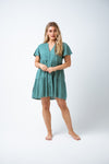 The Alice Dress is a summer favourite! a loose relaxed fit, what's not to love. Featuring a linen blend, button up front with floaty cap sleeves. The perfect shape to take you from the beach to brunch. Available from www.arlowboutique.com.au