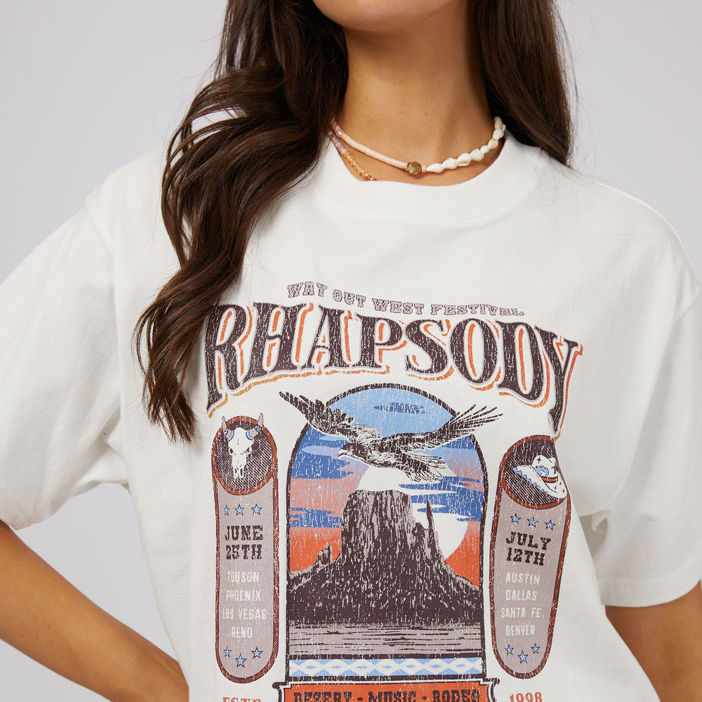 
                      
                        Arlow Boutique women's clothing Australia Allabouteve skydance oversized tee vintage white
                      
                    