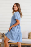 Arlow Boutique women's clothing Australia alice dress blue