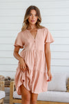 Arlow Boutique women's clothing Australia alice dress blush