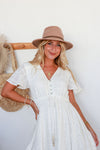 Arlow Boutique women's clothing Australia aspen felt hat camel