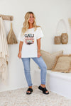 Arlow Boutique women's clothing Australia cali coco cartel tee white
