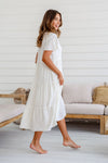Arlow Boutique women's clothing Australia dion midi dress white