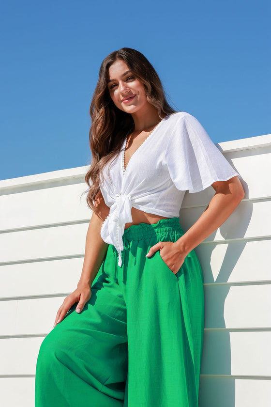 Arlow Boutique women's Clothing Australia eve top white