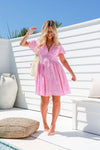 Arlow Boutique women's clothing Australia flora dress pink