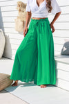 Arlow Boutique women's Clothing Australia gelato wide leg pant green