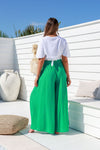 Arlow Boutique women's Clothing Australia gelato wide leg pant green
