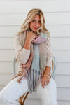 Arlow Boutique women's clothing Australia harvest scarf Pink Mint