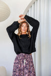 Arlow Boutique women's clothing Australia hunter knit jumper black