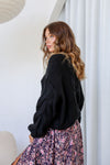 Arlow Boutique women's clothing Australia hunter knit jumper black