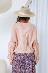 Arlow Boutique women's clothing Australia hunter knit jumper blush