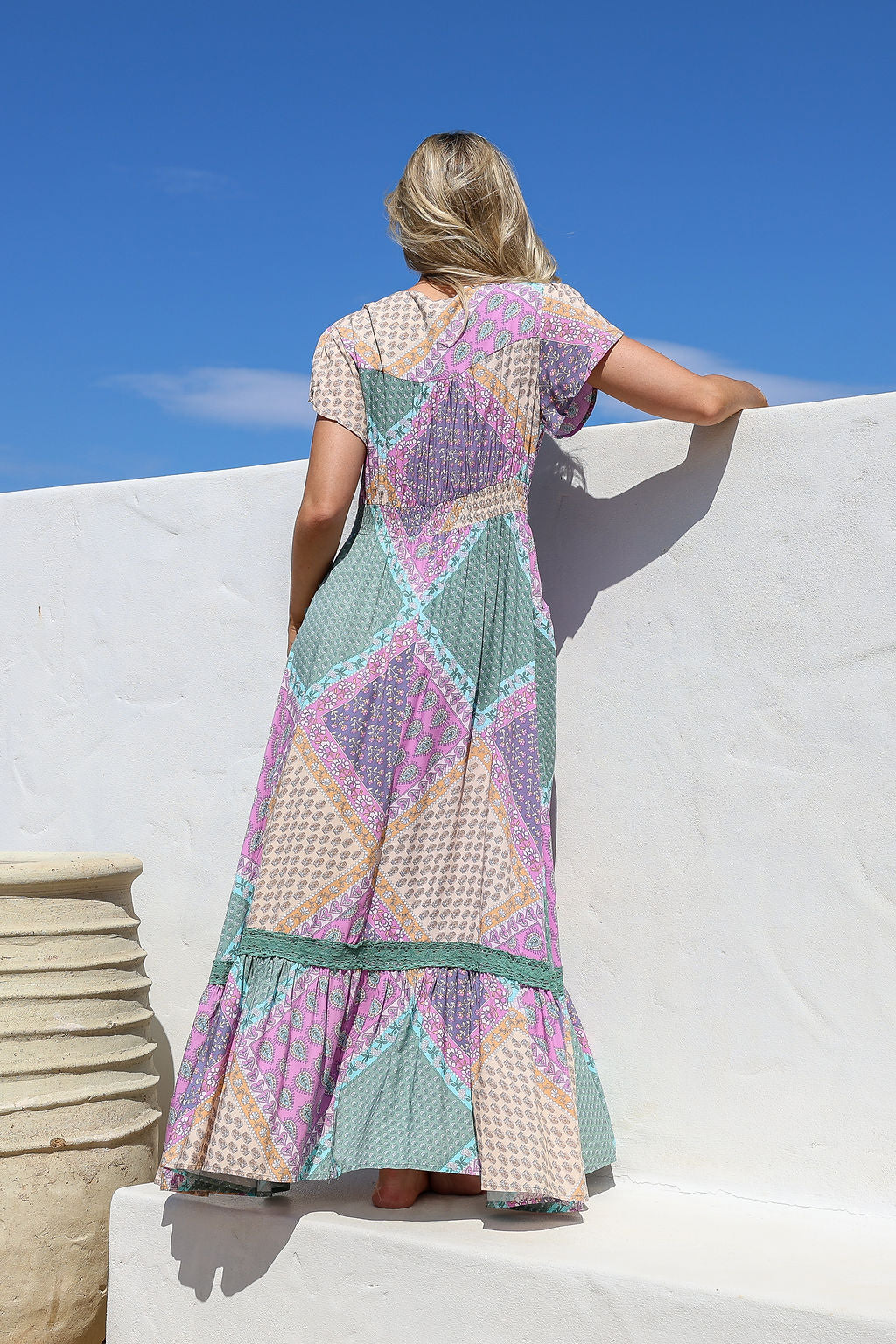 Arlow Boutique women's clothing Australia jasse lavender haze print tabitha maxi dress lavender