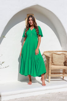  Arlow Boutique women's Clothing Australia neve dress green