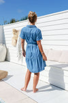 Arlow Boutique women's clothing Australia remi denim dress mid blue