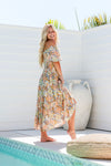 Arlow Boutique women's clothing Australia santorini print midi dress floral