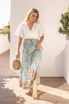 The Terza top is a summer favourite! Featuring a linen blend, wrap style with floaty cap sleeves. Style with the Martina shorts for a relaxed day look. Available from www.arlowboutique.com.au