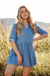  The Amina Dress is a light weight cotton denim dress, that is an easy go-to on any day of the year. Available from arlowboutique.com.au