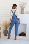 Arlow Boutique women's clothing Australia brooklyn denim overall mid blue