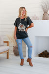 Arlow Boutique women's clothing Australia coco cartel tiger print tee black