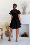 Arlow Boutique women's clothing Australia flora dress black
