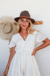 Arlow Boutique women's clothing Australia keaton felt hat mushroom