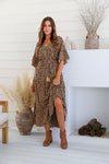Arlow Boutique women's clothing Australia kimber print dress leopard
