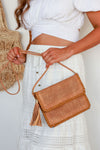 Arlow Boutique women's clothing Australia lyla bag tan handbag purse leather look
