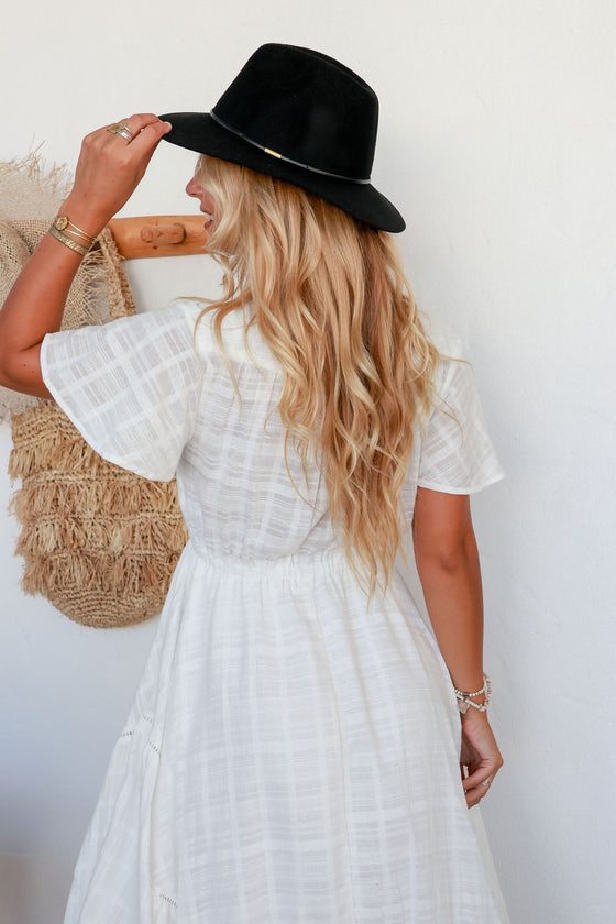 Arlow Boutique womens clothing Australia tilda felt hat black