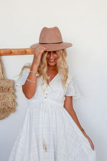  Arlow Boutique womens clothing Australia tilda felt hat camel