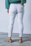The Aliza Jeans comes in White and is made out of a super stretch denim. Features include a relaxed fit, mid rise waist, zip fly closure and beltloops. Wear yours with a basic tee, blazer and boots for an effortlessly cool vibe. Available from arlowboutique.com.au