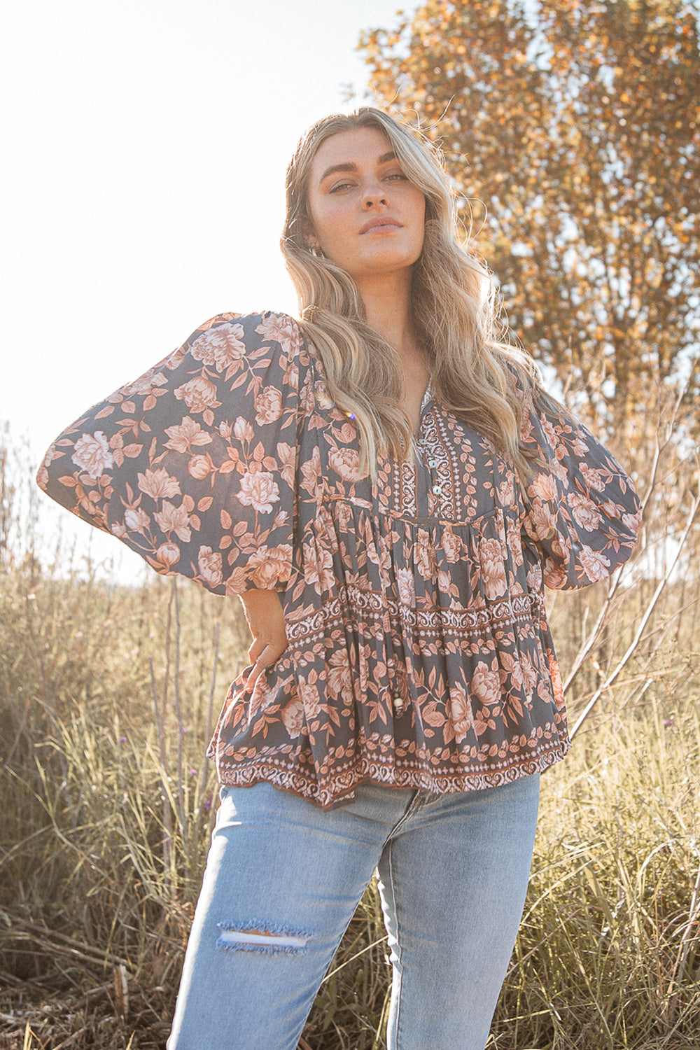 Eris Print Top