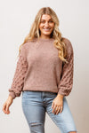 Soft & plush, the Hanna Knit is an ever so luxe knit in a super soft touch chenille yarn.  Featuring an easy pullover shape & contrasting textured sleeves, this piece will be a favourite for years to come. Available from arlowboutique.com.au