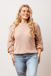 Soft & plush, the Hanna Knit is an ever so luxe knit in a super soft touch chenille yarn. Featuring an easy pullover shape & contrasting textured sleeves, this piece will be a favourite for years to come. Available from arlowboutique.com.au